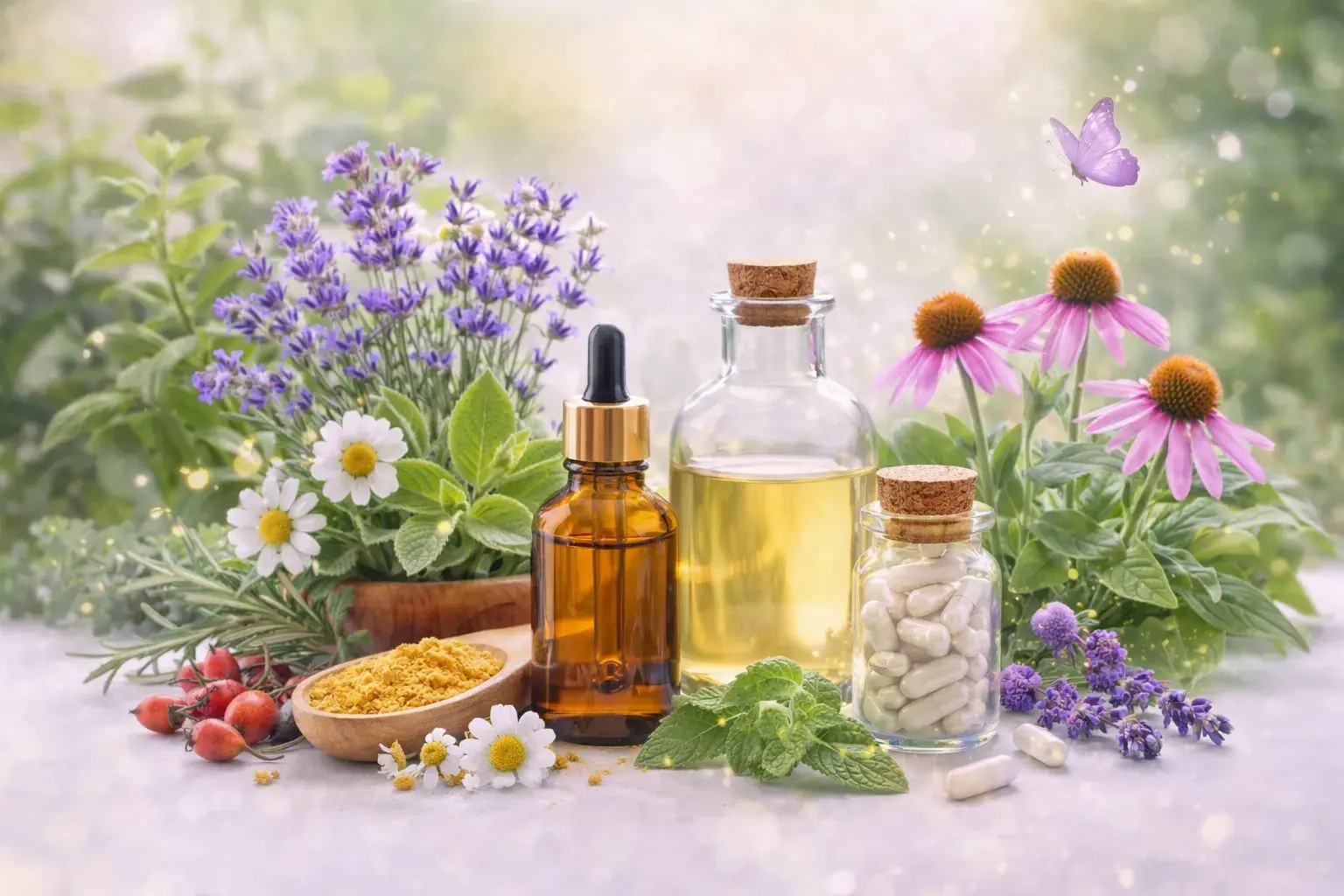 Натуральные ингредиенты и травы