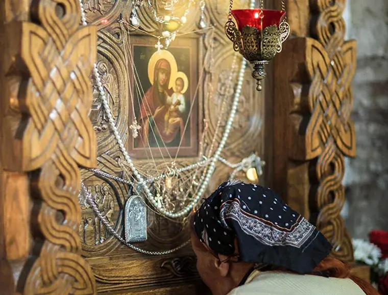 Единственный сохранившийся список Коложской Иконы Божией Матери