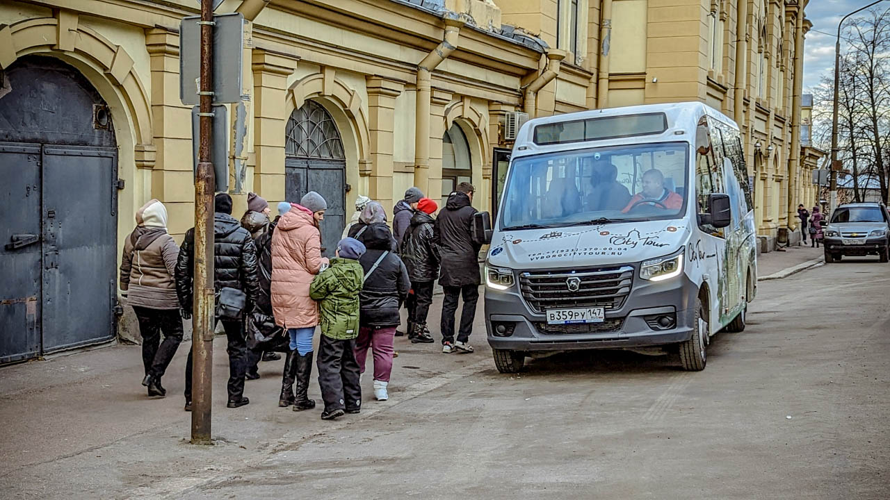 Выборг экскурсии на автобусе