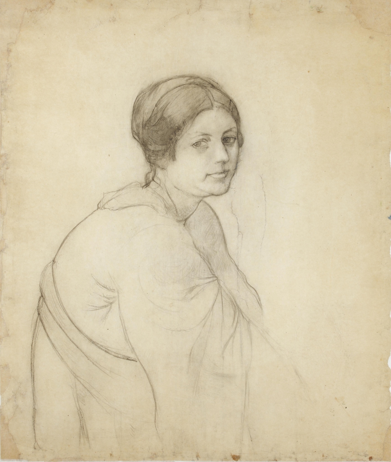 Портрет жены. 1910-е 