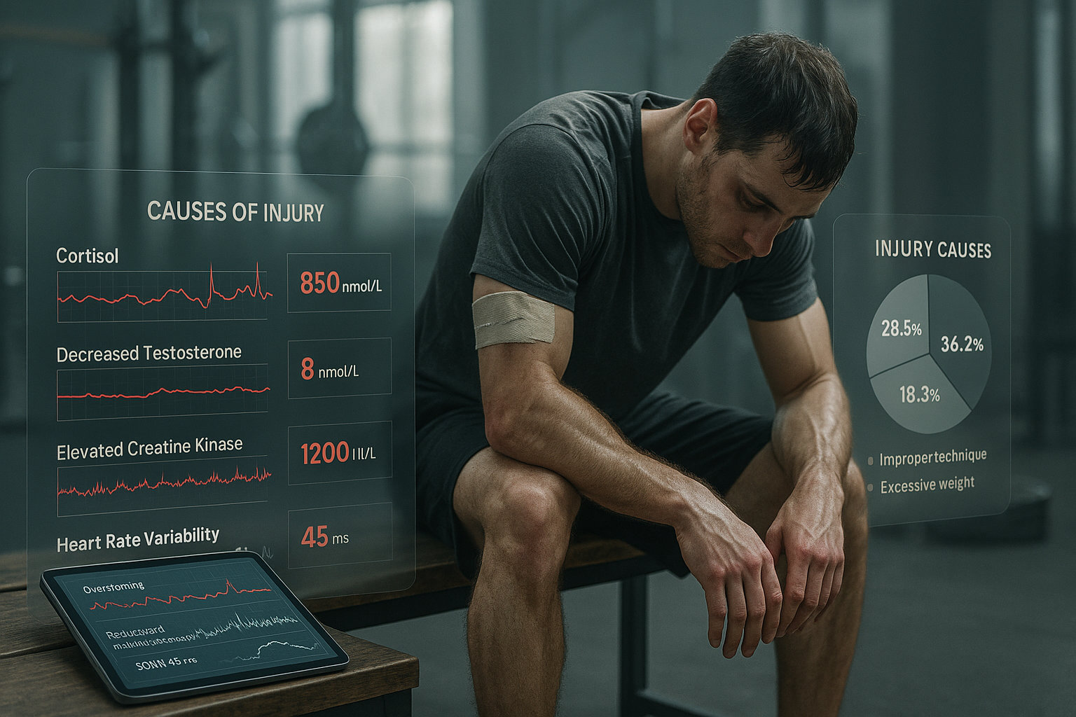 Переутомление и перетренированность: данные исследования 2015 года о травмах