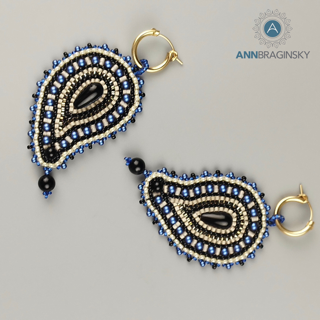 Серьги "Пейсли"