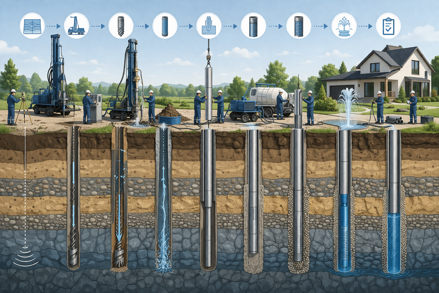 Колодец во дворе