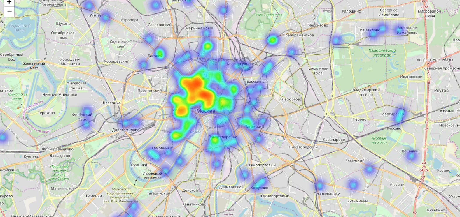 Карта московских рынков. Тепловая карта Москвы. Тепловая карта населения Москвы. Тепловая карта города. Тепловая карта плотности населения Москвы.