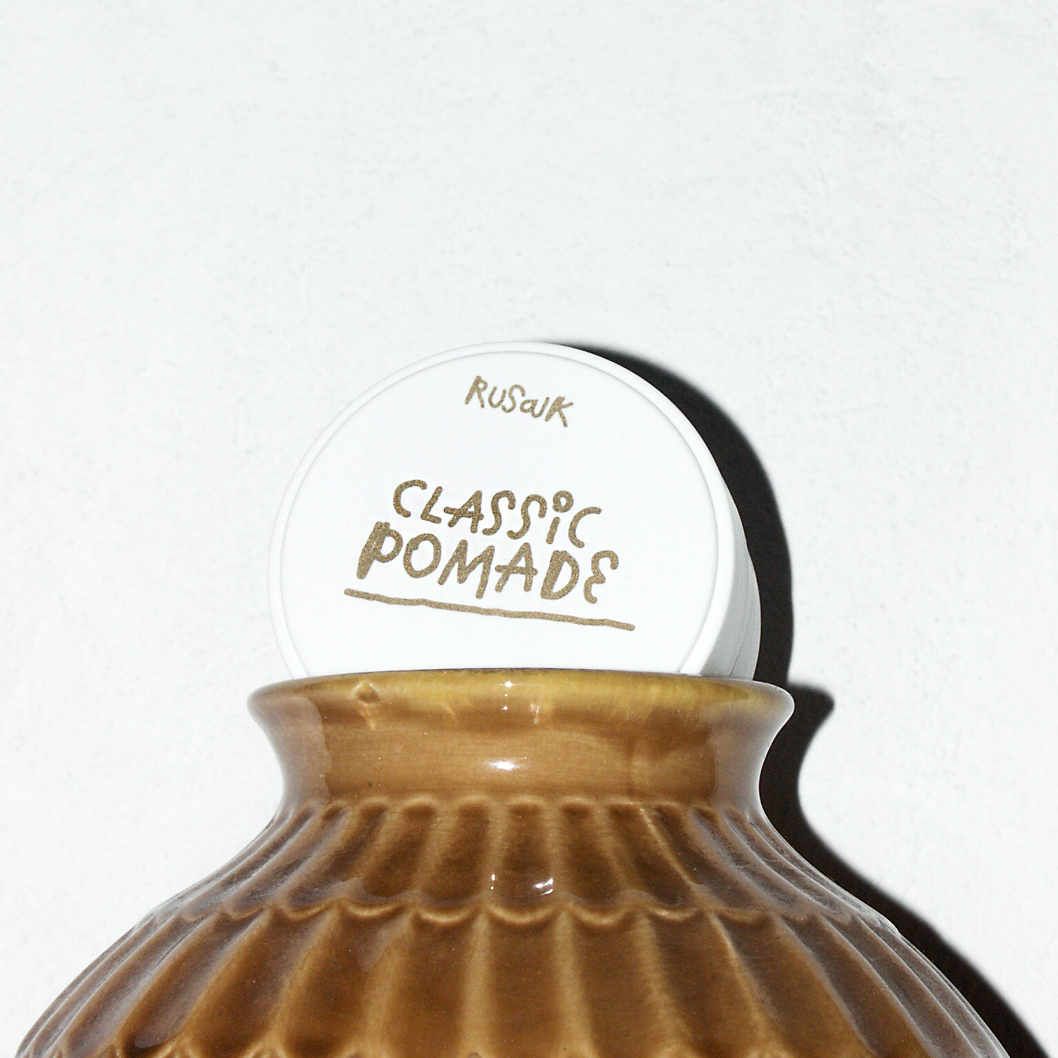 Помада для волос Rusak classic pomade для классических укладок. Помада для волос на водной основе