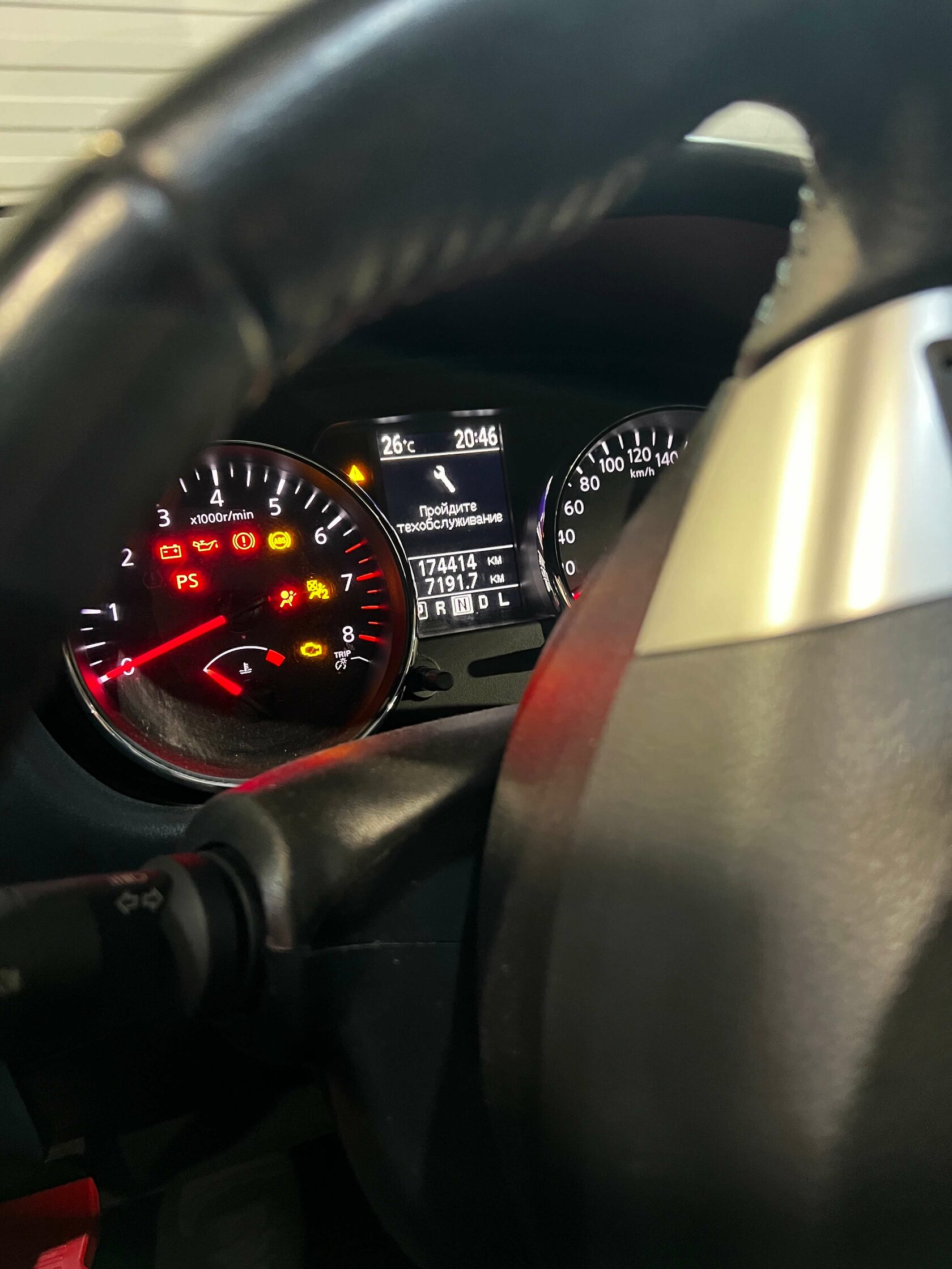 Фиксация пробега Nissan Qashqai