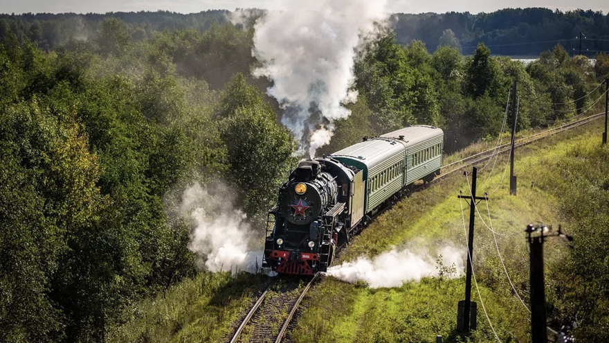 ретропоезд бологое осташков