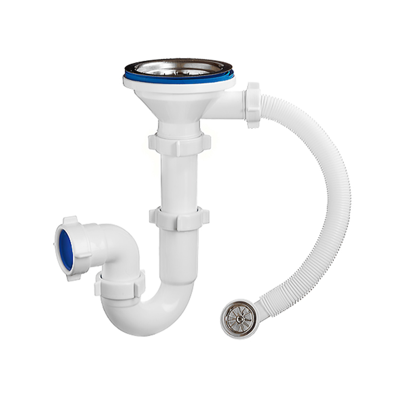 S-5107 Сифон прямоточный 3 1/2\"х40 мм, с круглым переливом