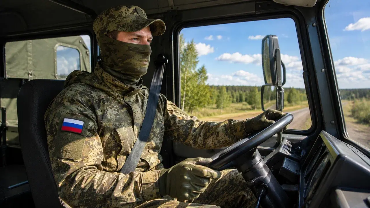 Водитель военной техники