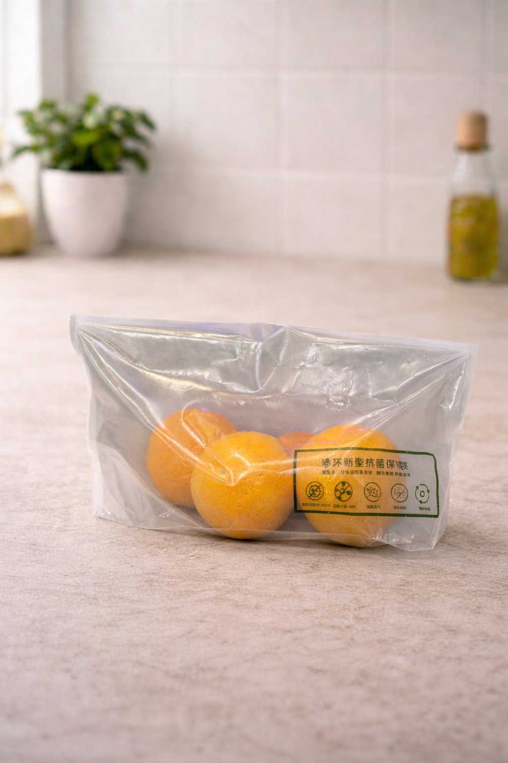 Пакет 6мкм с зим-замком который сохраняет свежесть продуктов фото 2