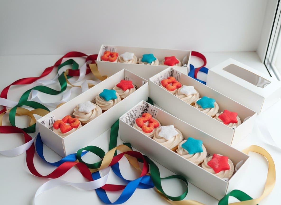 Набор защитника, завитки из зефира с печеньем 1