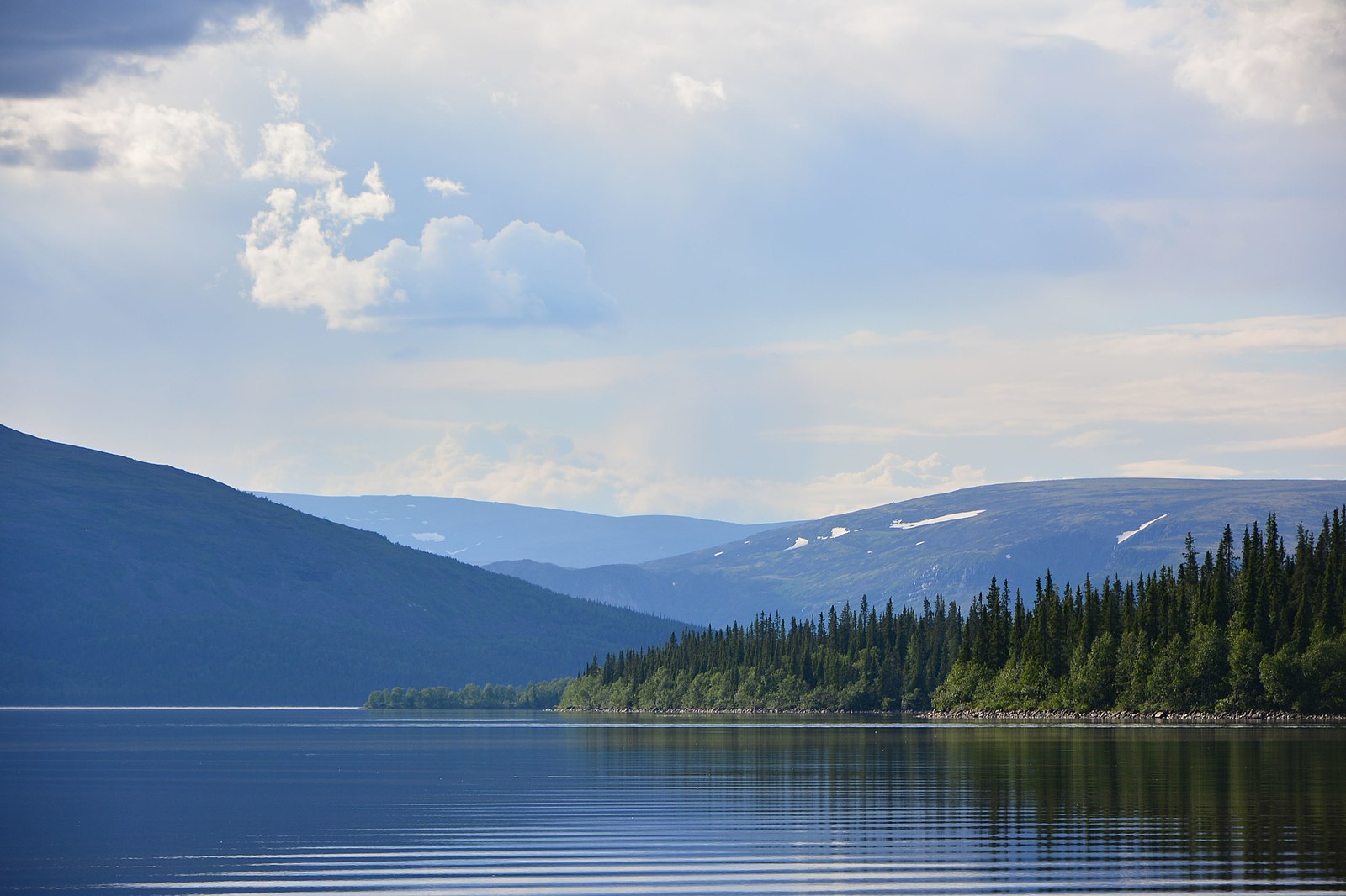 Мурманск озеро Ловозеро