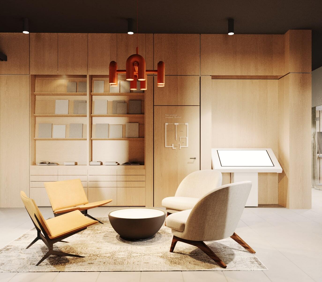 Дизайн интерьера бизнес-центра: лобби, рецепция и зоны ожидания