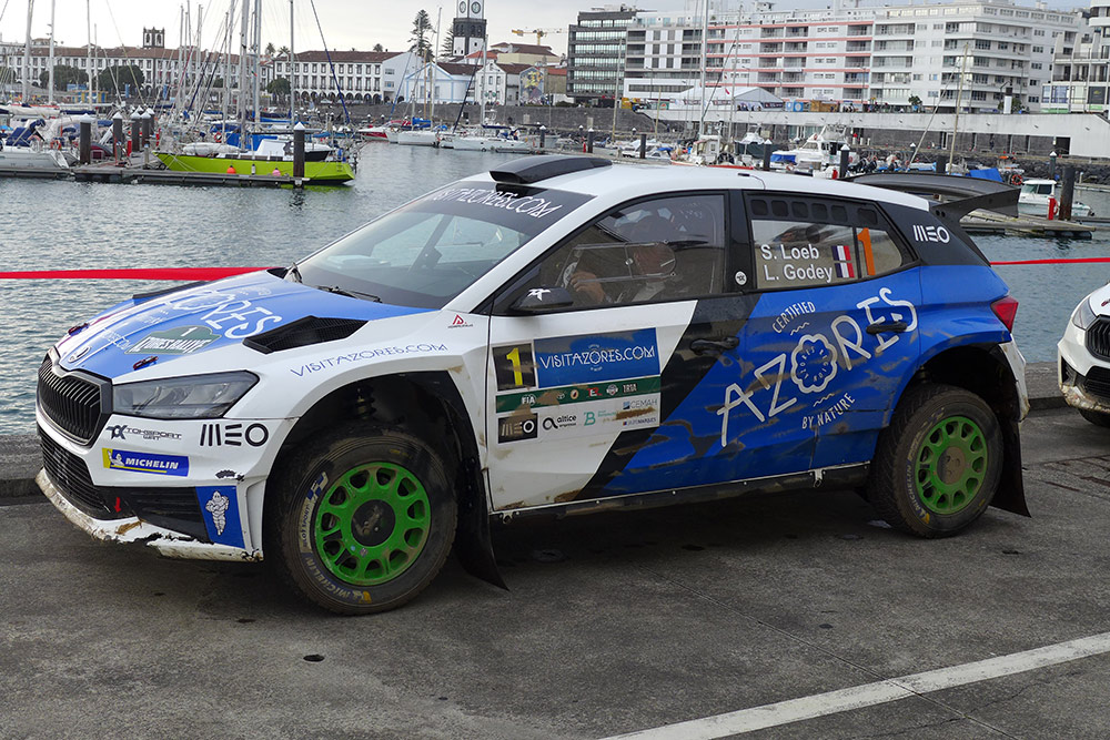 Себастьен Лёб и Лорен Годе, Škoda Fabia RS Rally2 (AW TS 431), ралли Азорских островов 2023