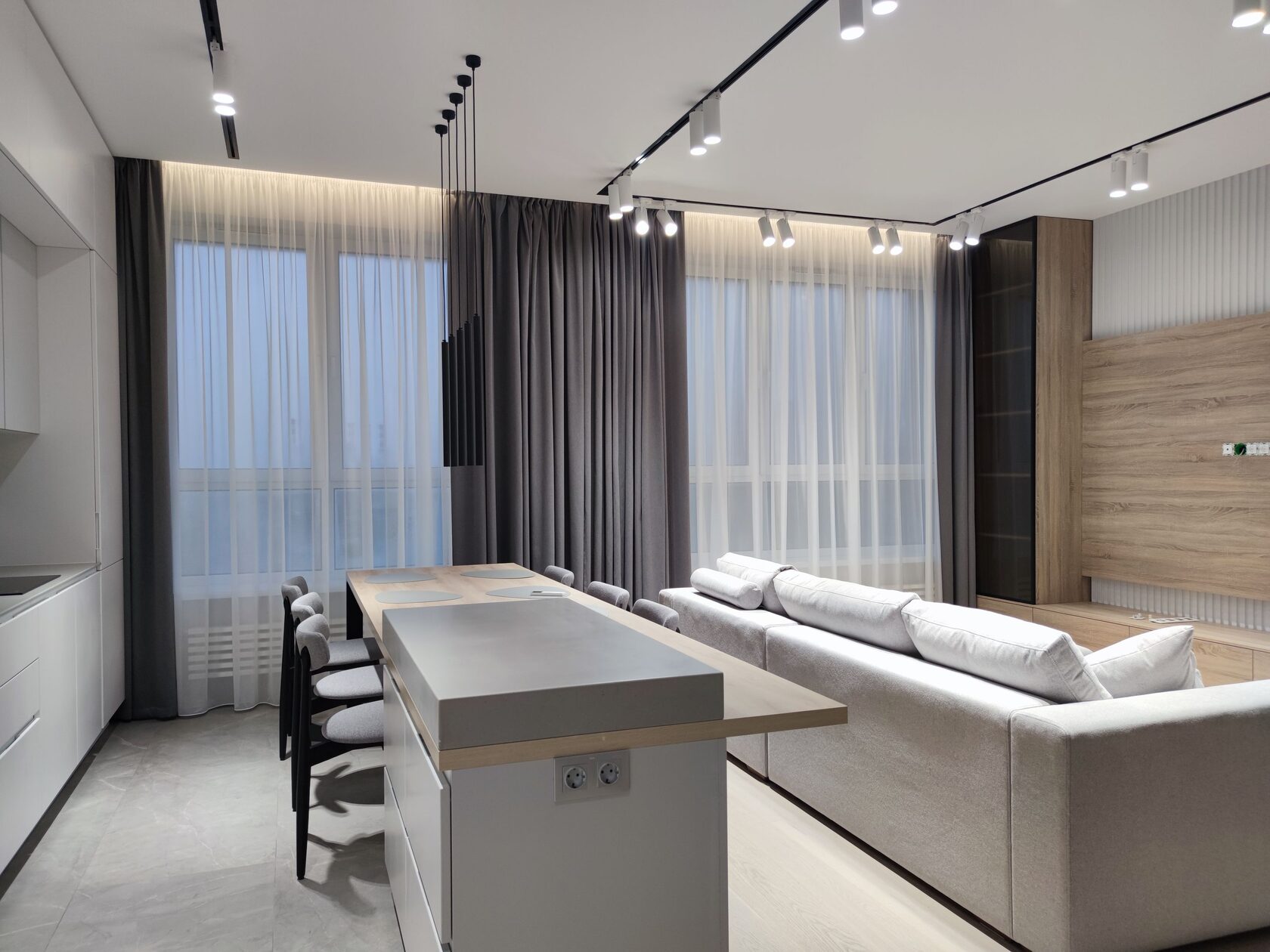 Шторы в гостиную