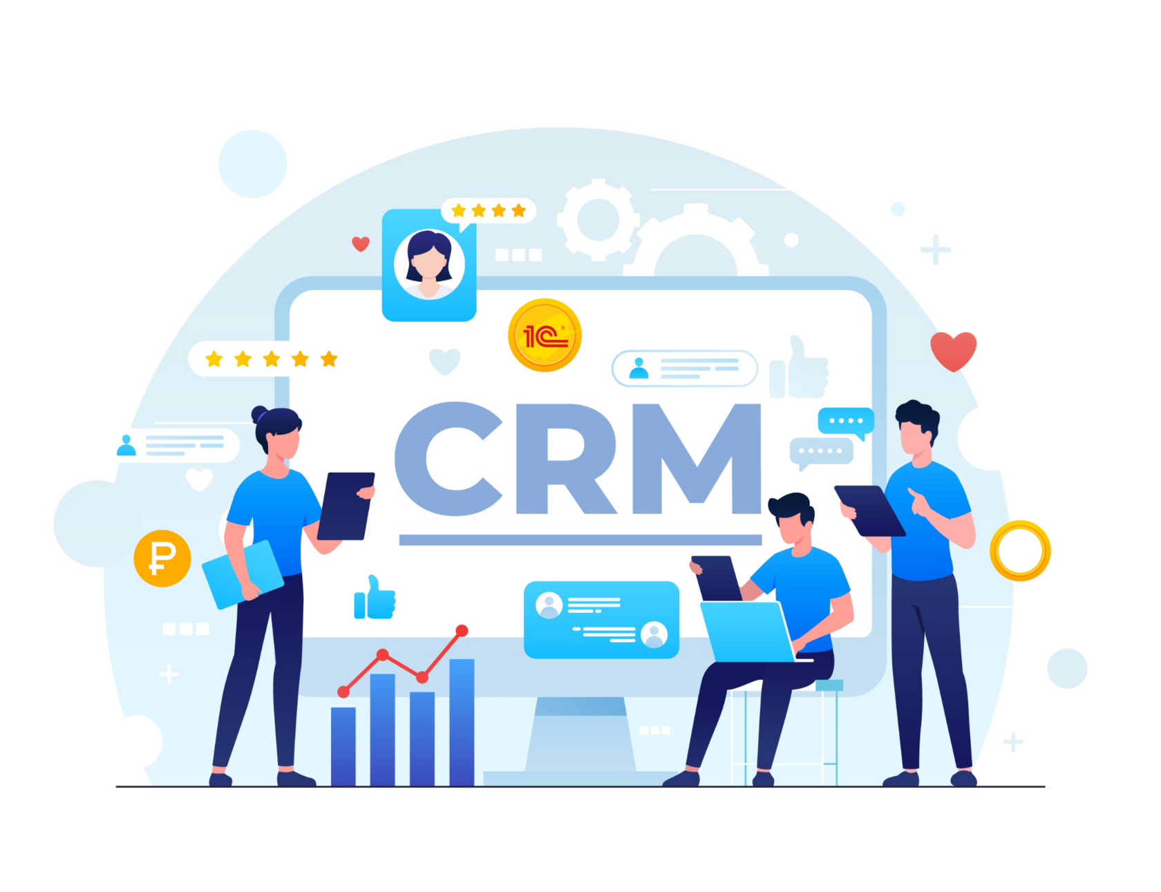 Вебинар: <b>CRM</b> программа 1С Салон красоты.