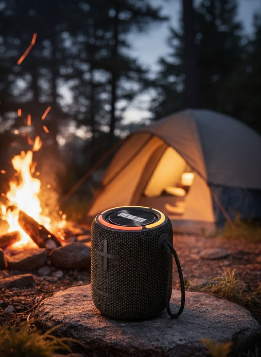 MEG speaker outdoors
