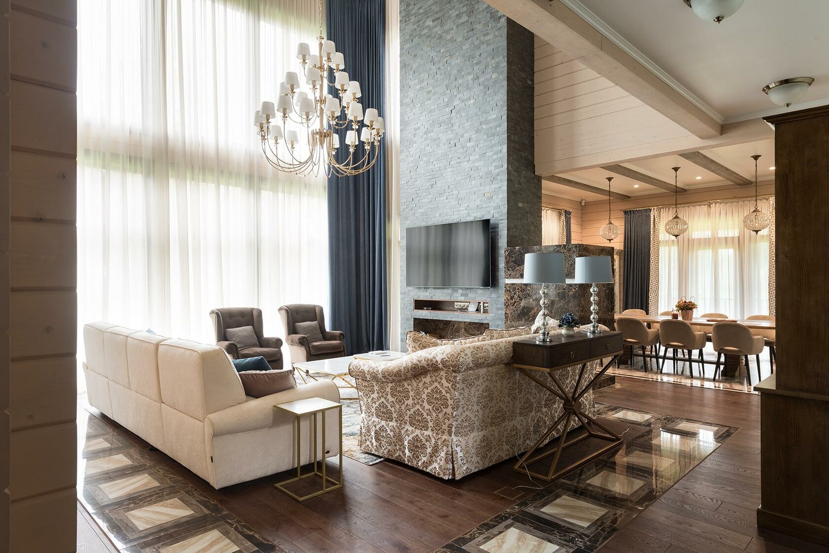 Интерьер в стиле шале — примеры дизайна в доме и квартире