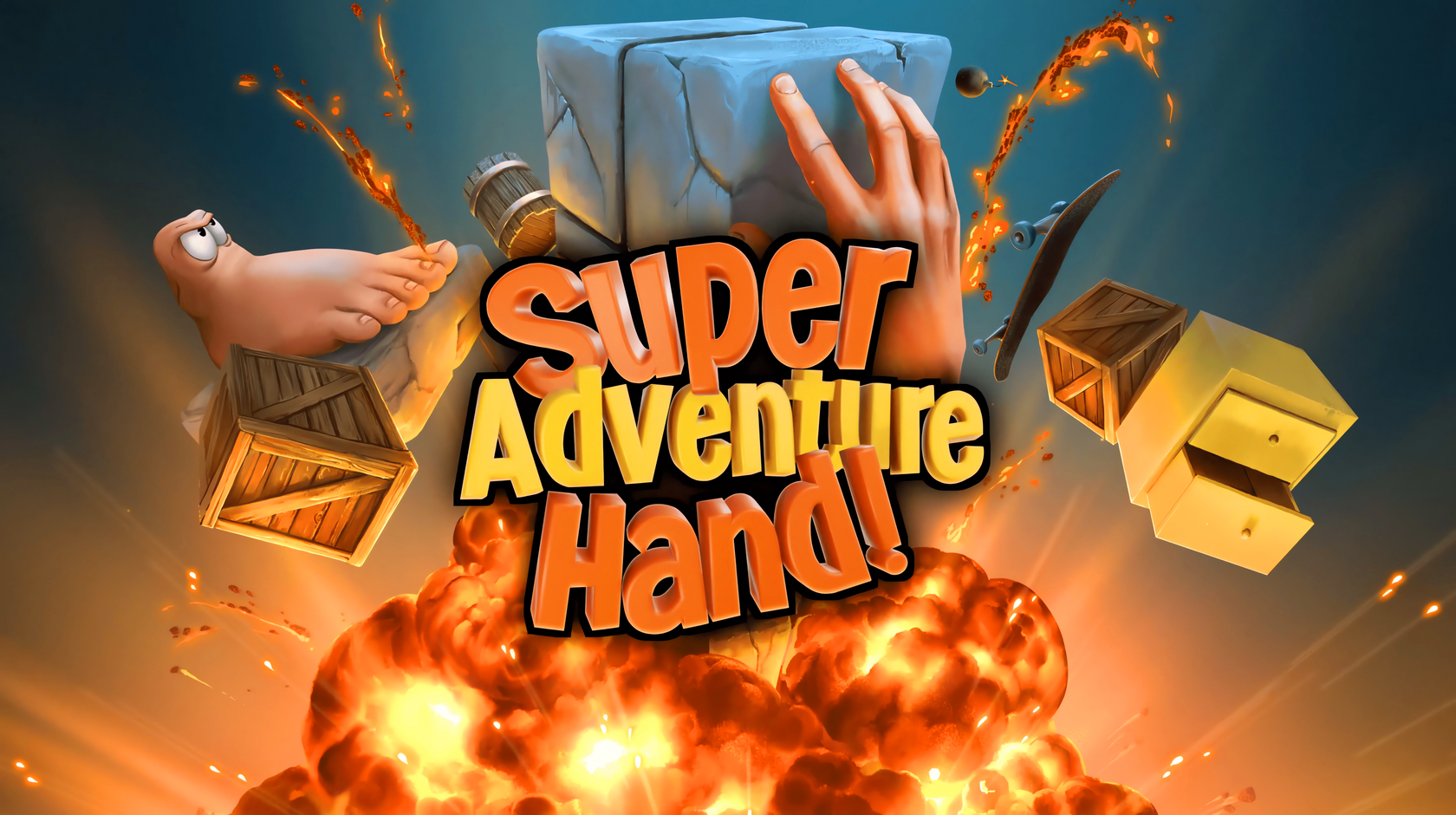 Super Adventure Hand, cinque dita e zero dignità Super Adventure Hand, cinque dita e zero dignità