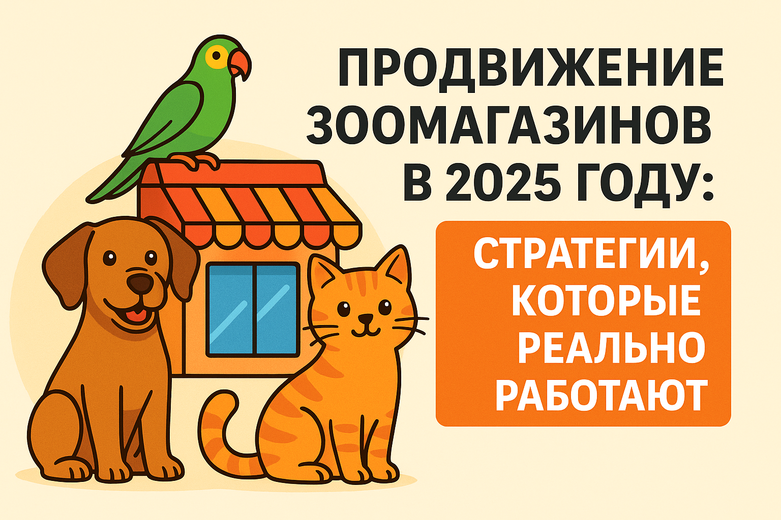 Продвижение реклама зоомагазина