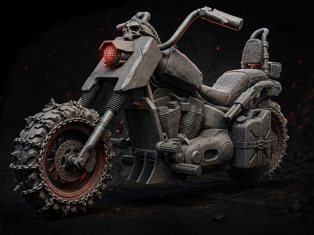 3D Motorcycle