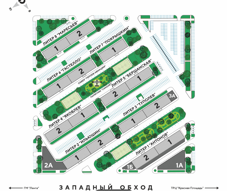 Жк самолет краснодар карта