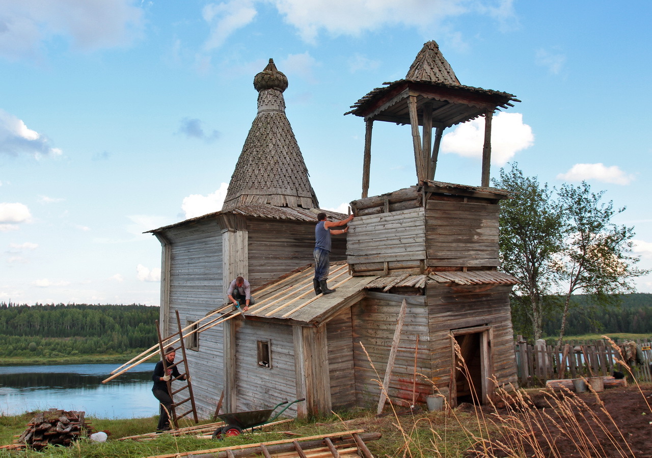 Часовня Старообрядческая русский Север