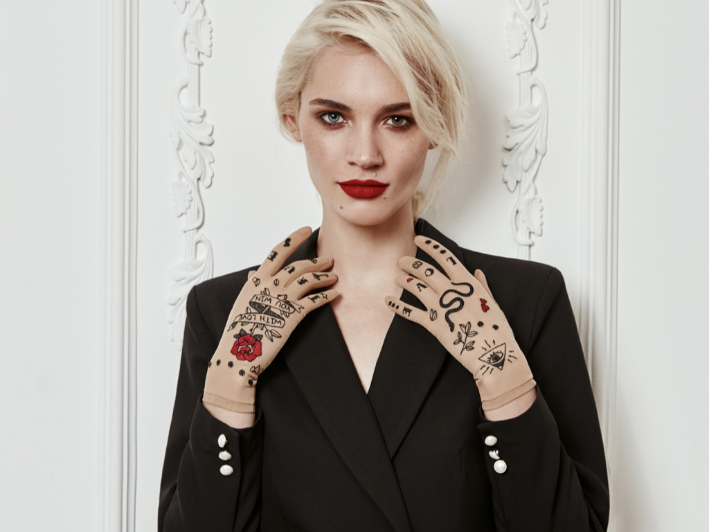 Дизайнерские перчатки с вышивкой: сочетание моды и искусства