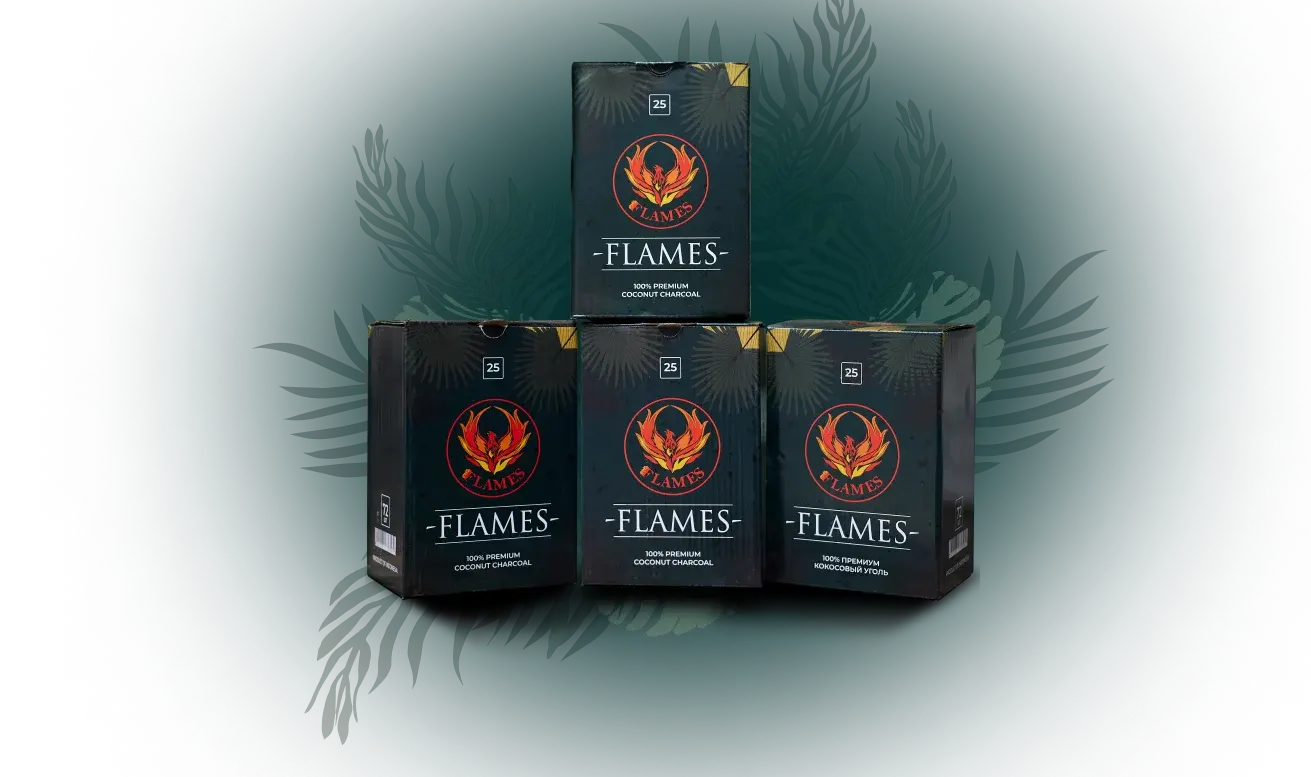 Кокосовый уголь Flames