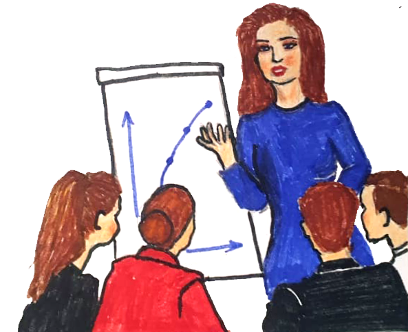 Могут быть на территории компании или выездными. Могут участвовать все сотрудники или выборочно, что определяется целью тренинга.