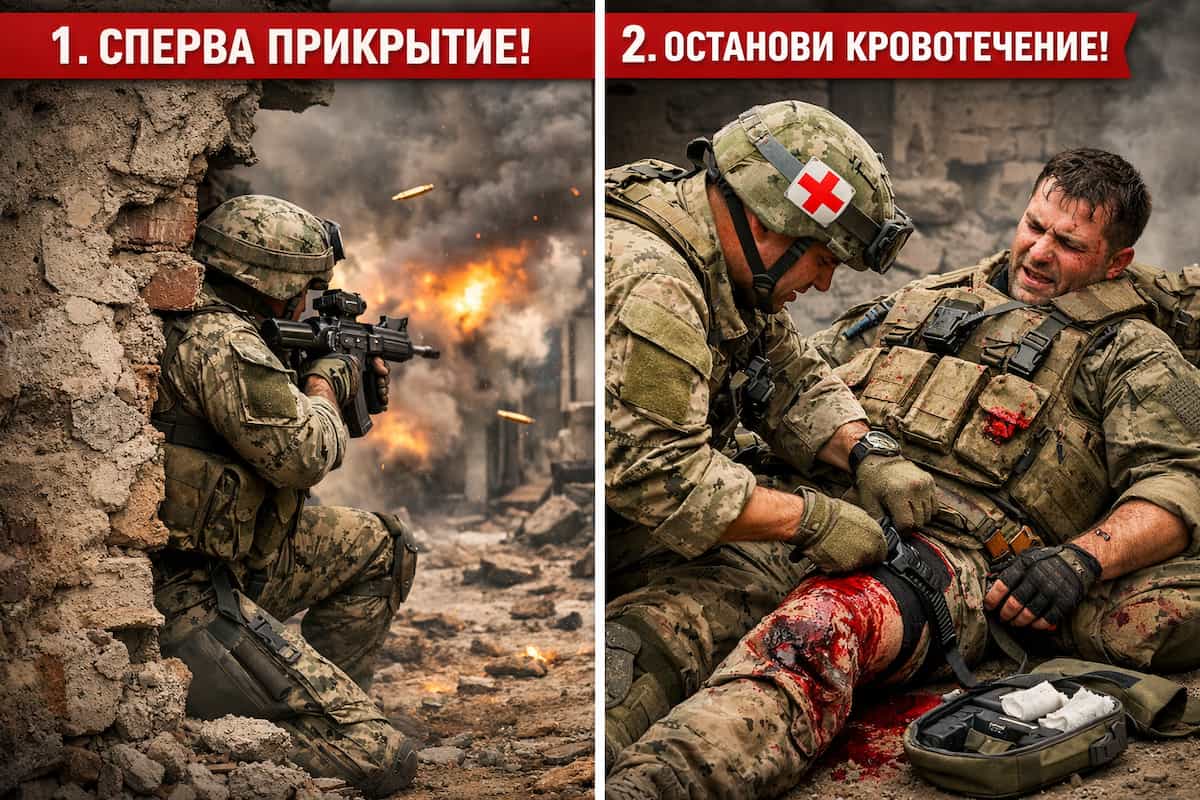 оказание первой помощи