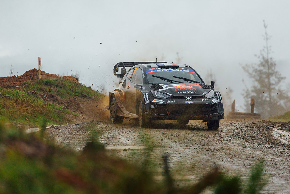 Себастьен Ожье и Венсан Ландэ, Toyota GR Yaris Rally1 (A-7541), ралли Чили 2025 / Фото: Toyota Gazoo Racing WRT