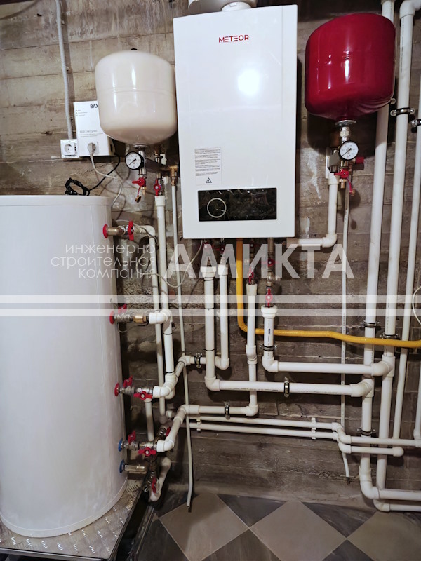 Готовая и запущенная котельная для частного дома