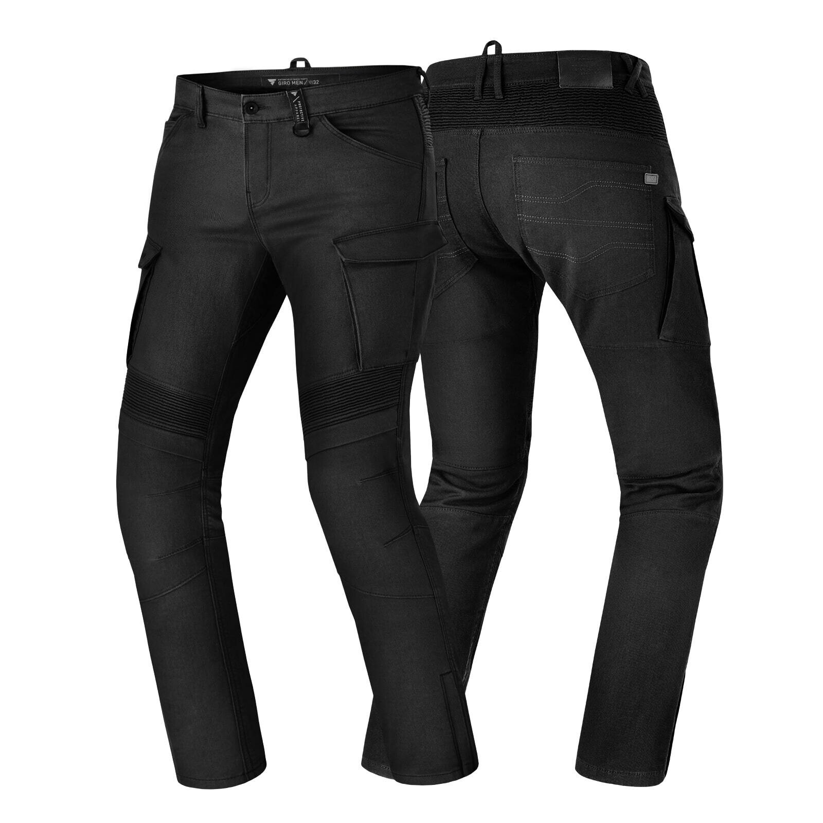 Мотоштаны SHIMA GIRO 3.0 Men Black, чёрный — мотомагазин на Лиговском, 50Ф