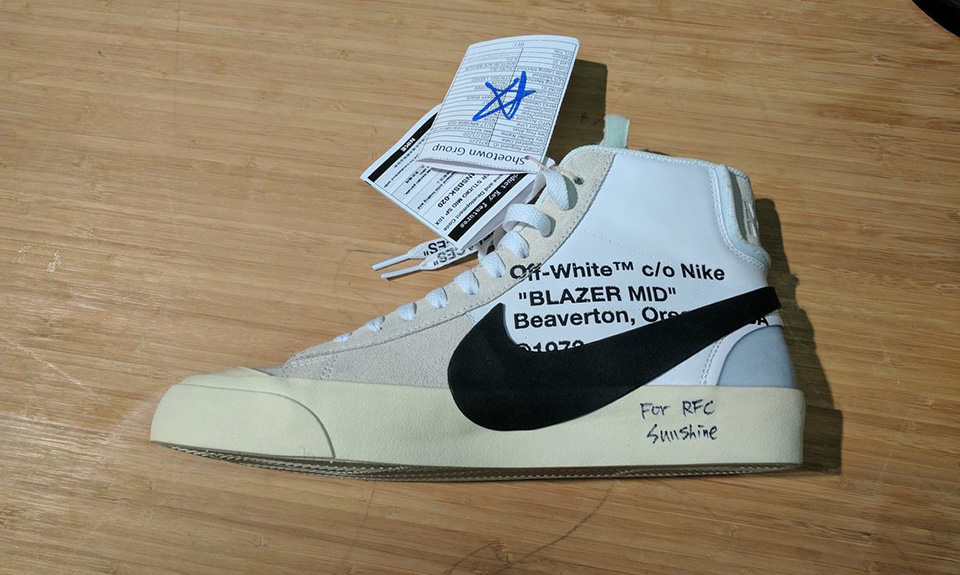 nike off white edition