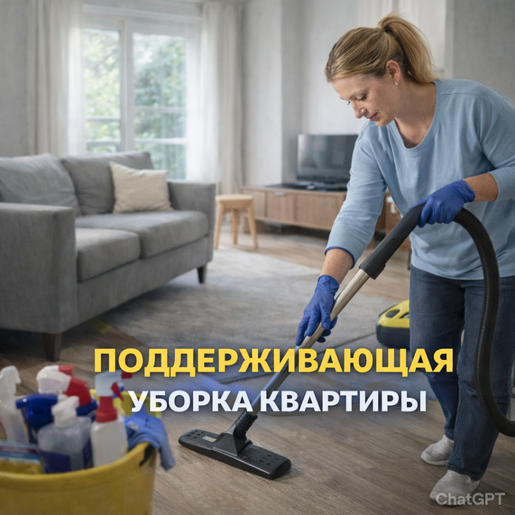 Поддерживающая уборка