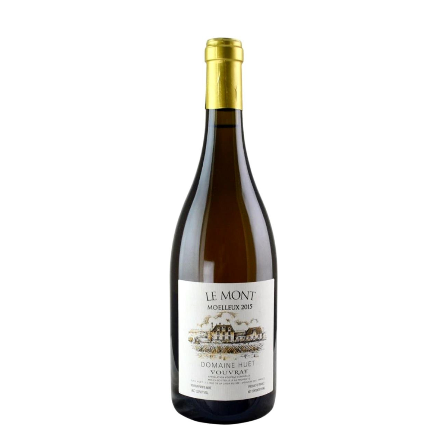 Вино Domaine d`Orfeuilles AOC Vouvray, 0,75 л. Вино Vouvray AOC 2016 0.75 Л. Вино la ferme du Mont le Ponnant 2013, 0.75 л. Французский Шенин Блан.