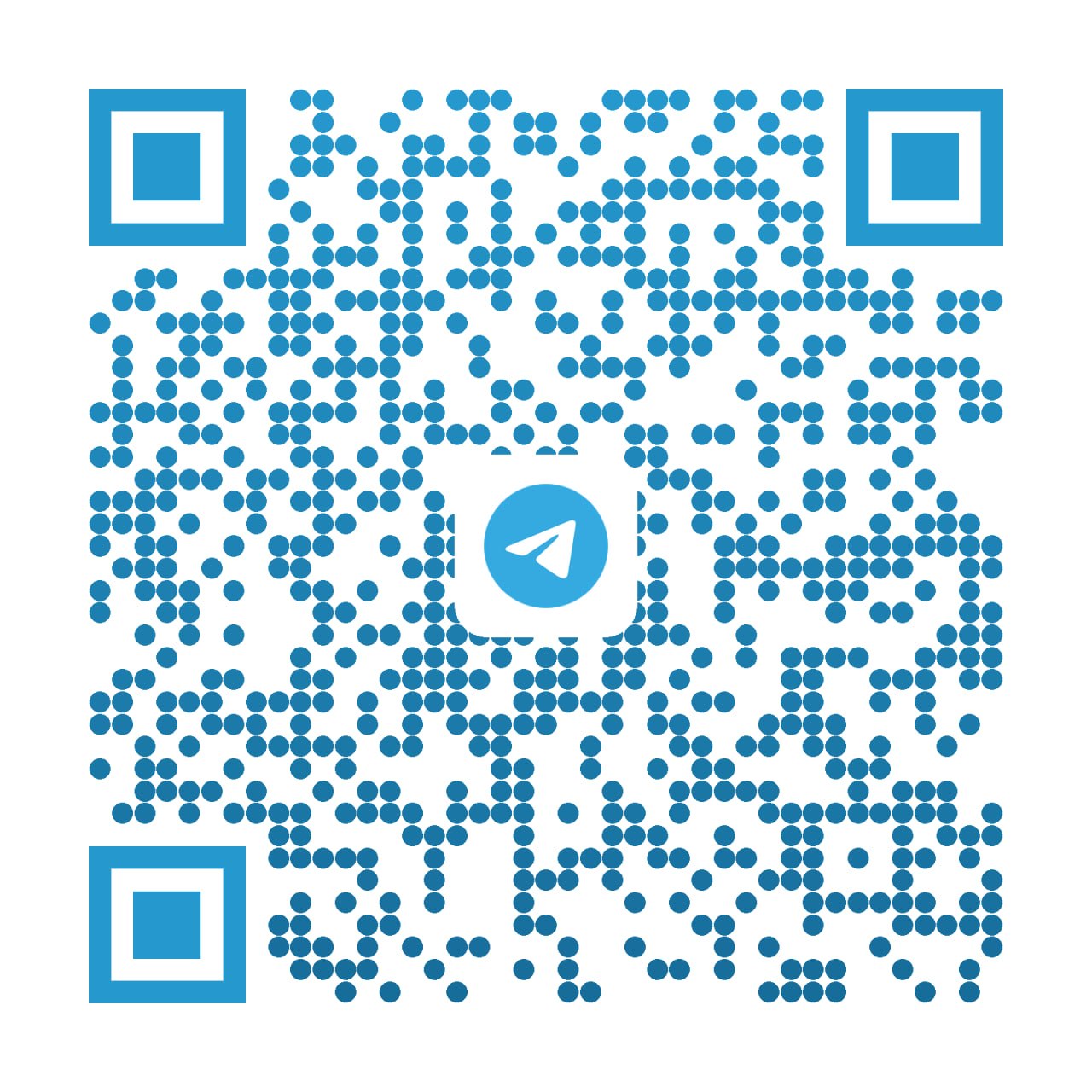 QR-код для регистрации в программе лояльности через Telegram