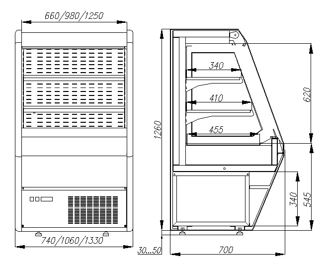 Горка Полюс / Polus F 13-07 VM 0011-3020 (1260/700) чертеж