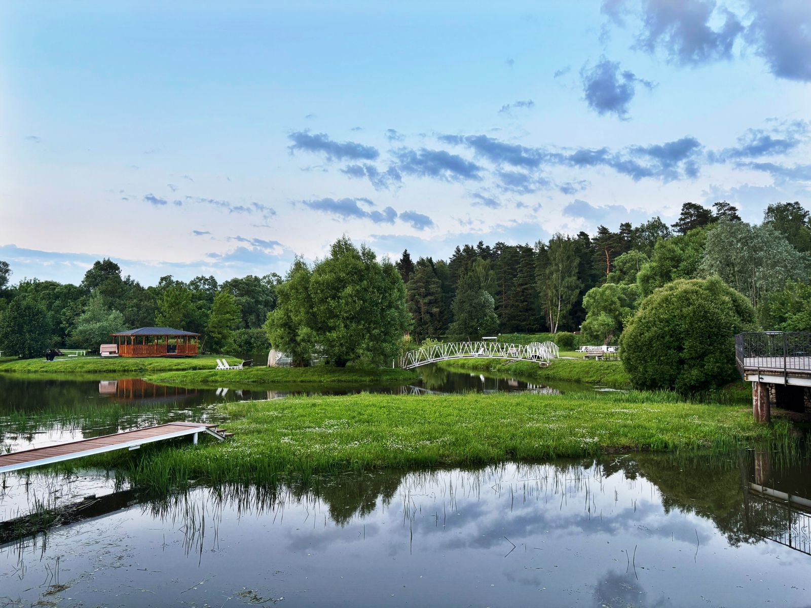 Ок-река, база отдыха