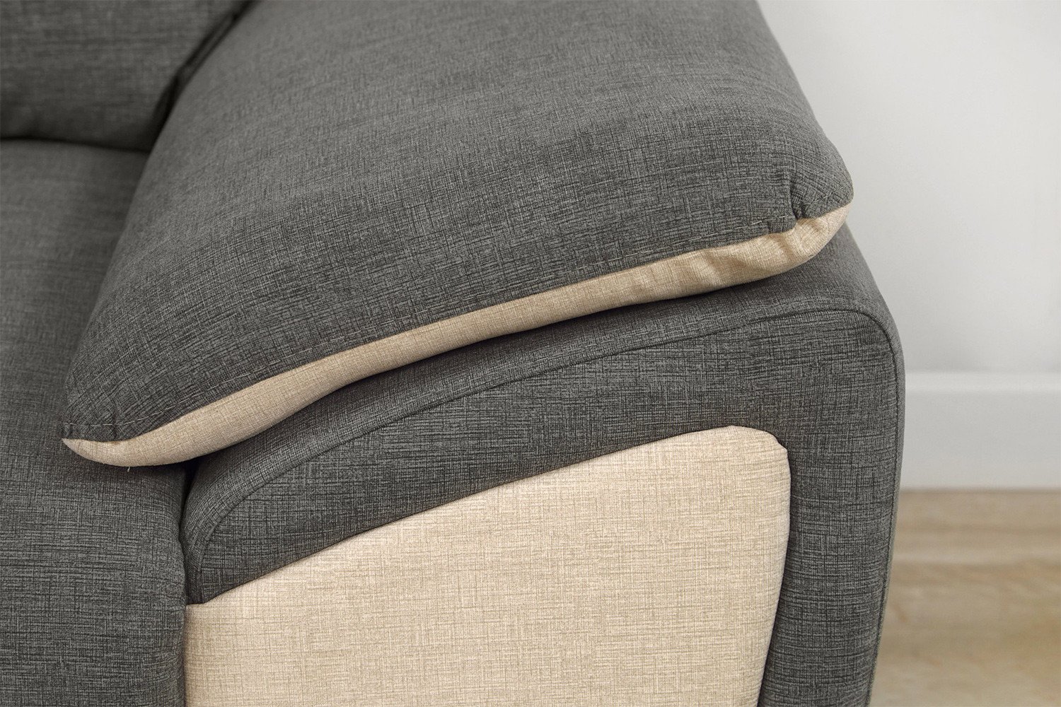 Риттэр серый — угловой диван