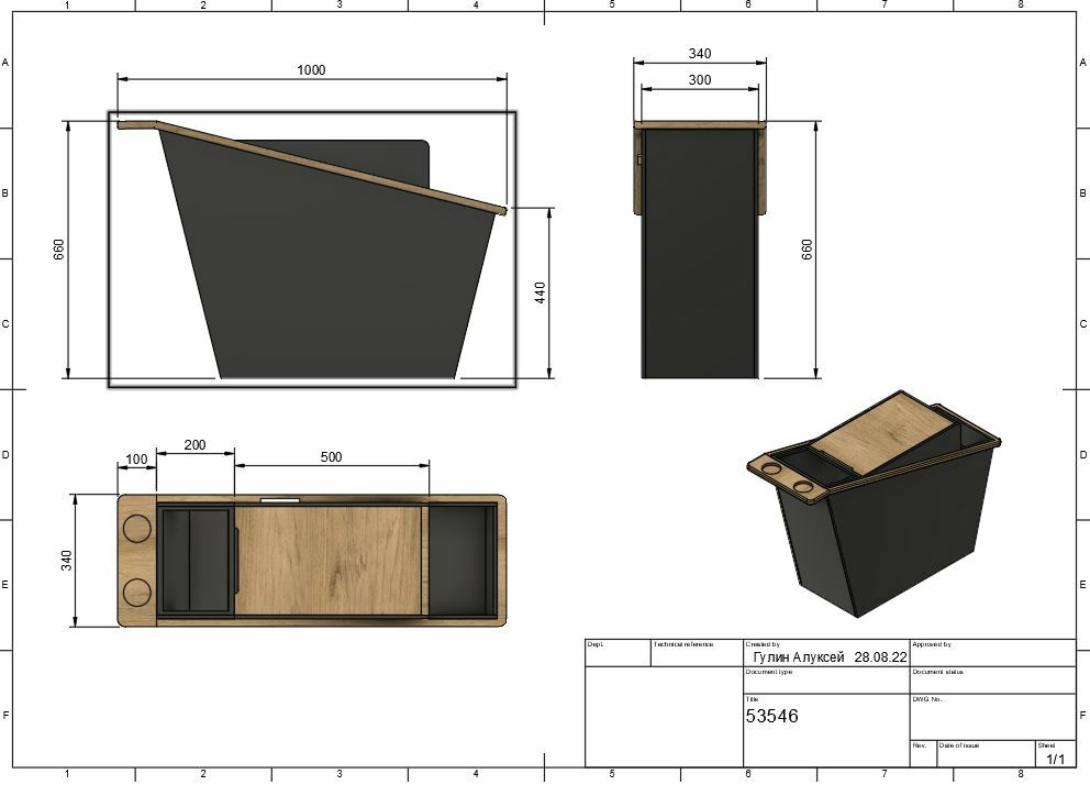 концепция детской мебели в виде лего