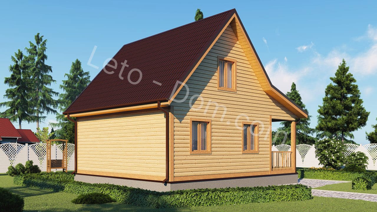 дом из бруса