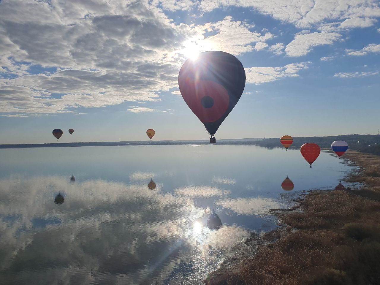 Экскурсионные полеты на воздушных шарах над Переславлем-Залесским
