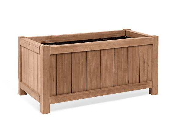 деревянное кашпо