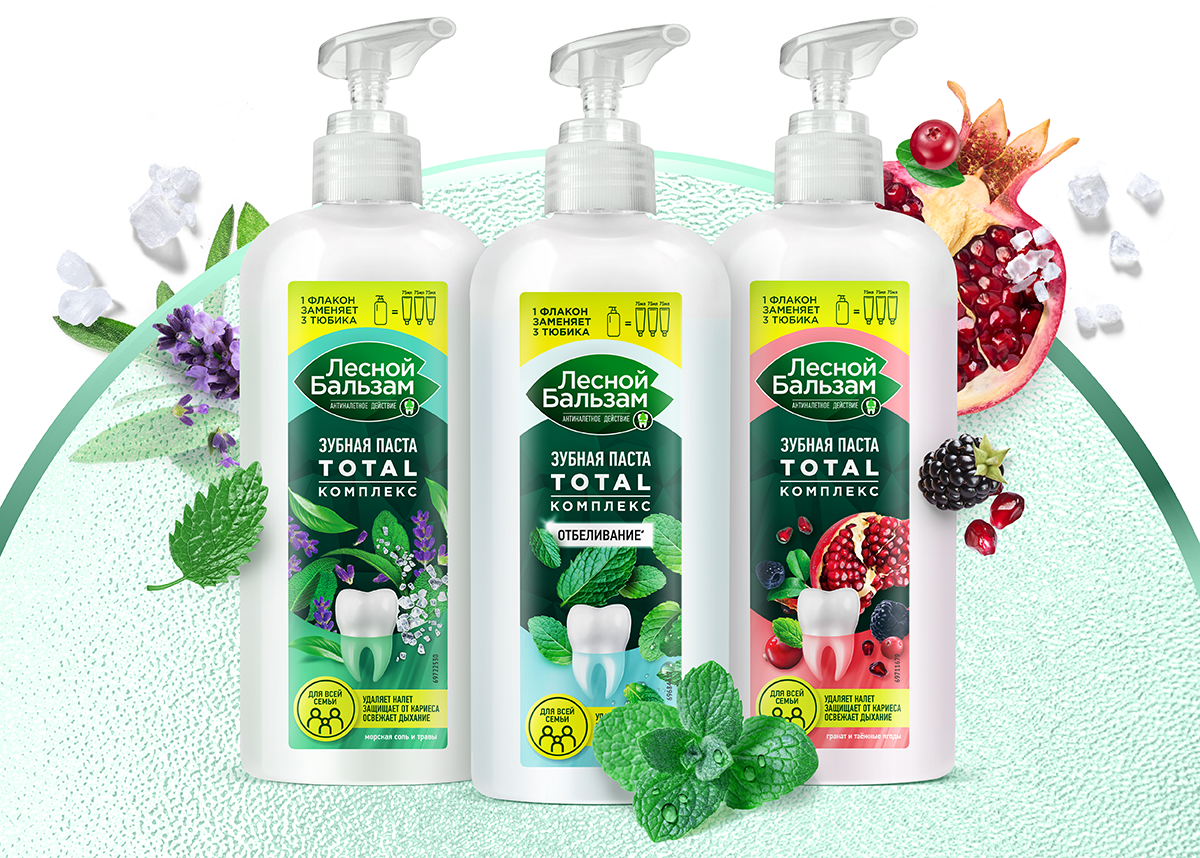 Лесной бальзам Пасты с дозатором