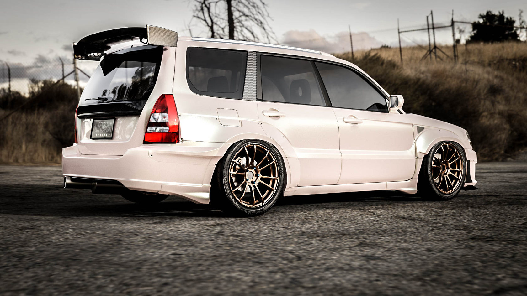 Subaru forester sg9 sti