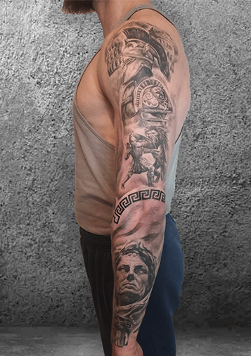 татуировка в Перми, воин тату, тату реализм Пермь, тату салоны Пермь, цветные тату в Перми, сделать тату в Перми, лучшие тату мастера Перми, тату салон Пермь цены