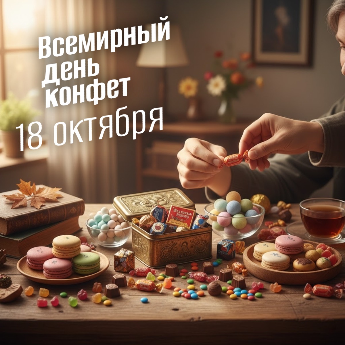 Всемирный день конфет 18 октября 2025 geek hostel prazdniki