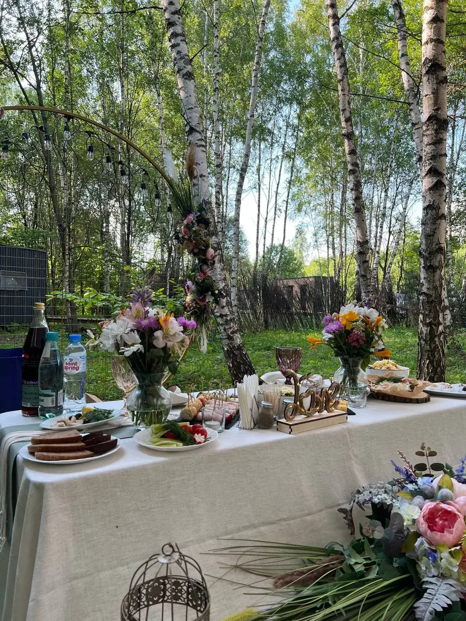 Линия подачи фуршетных закусок